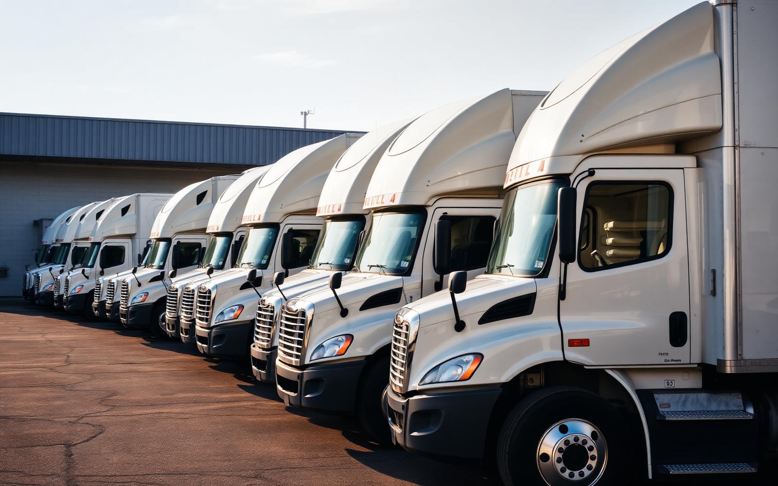 Flotte de camions